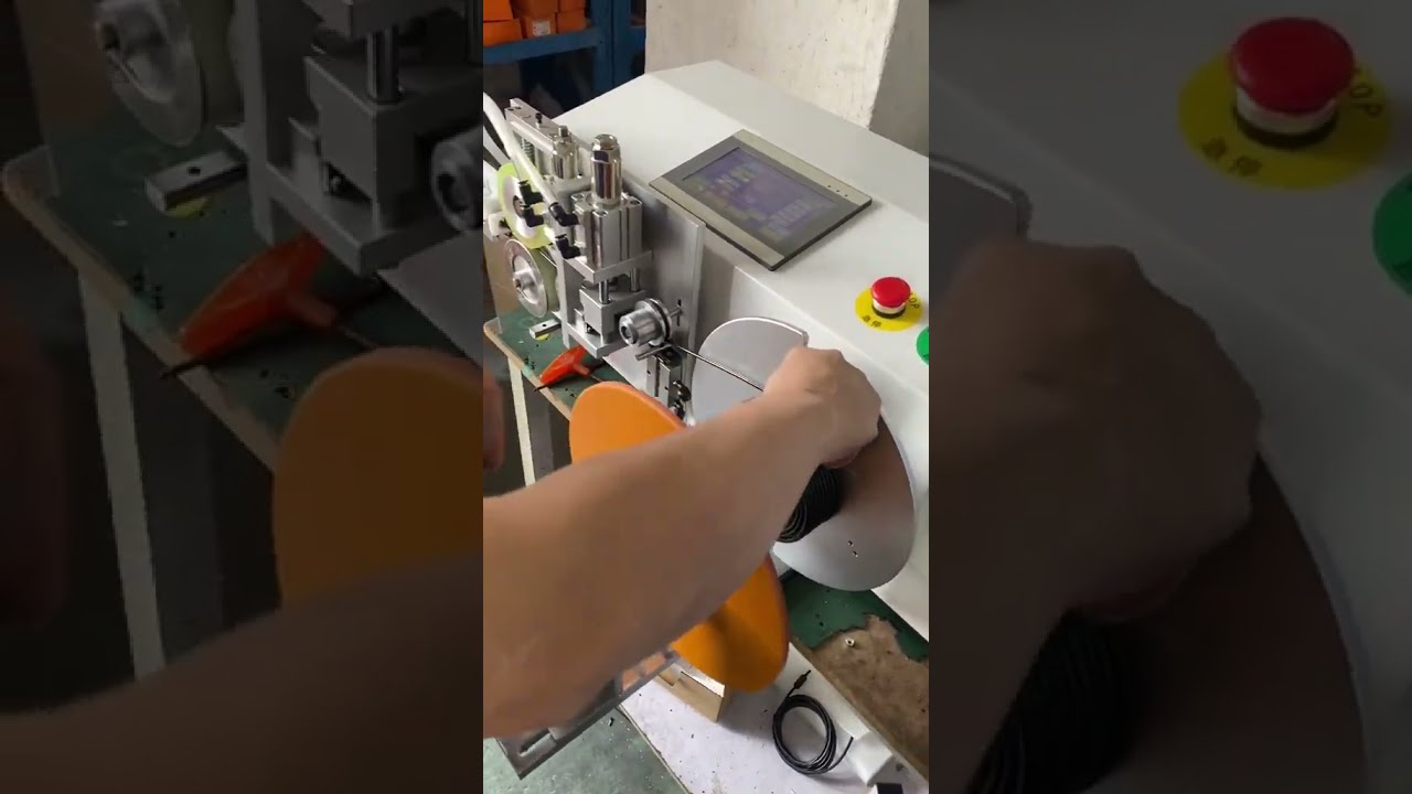 Preciso Meteraggio, Avvolgimento Ordinato, Legatura Rapida e Taglio Netto per la Lavorazione dei Cablaggi