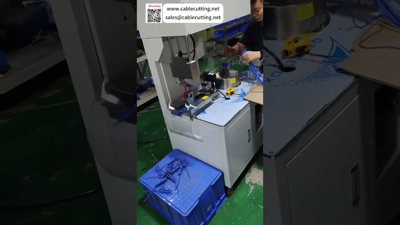 Macchina Avvolgitrice e Legatrice Automatica Economica per Cavi di Dati e Alimentazione DC