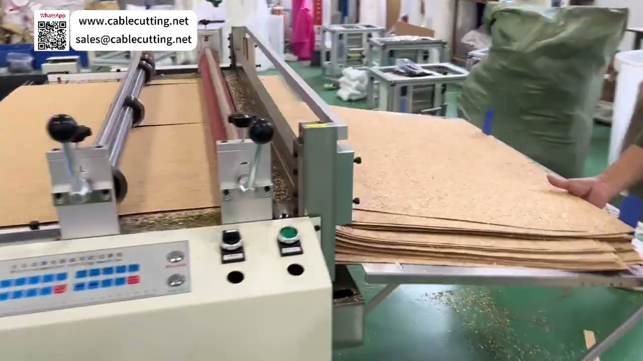 Conjunto Operacional de Máquina Cortadora y Rebobinadora Multifuncional con Cortador de Banda