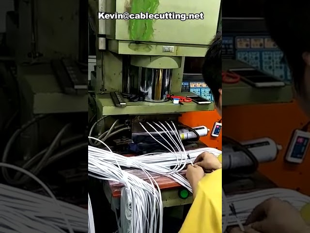 Macchina semiautomatica per stampaggio a iniezione cavi patch su misura | Produzione efficiente