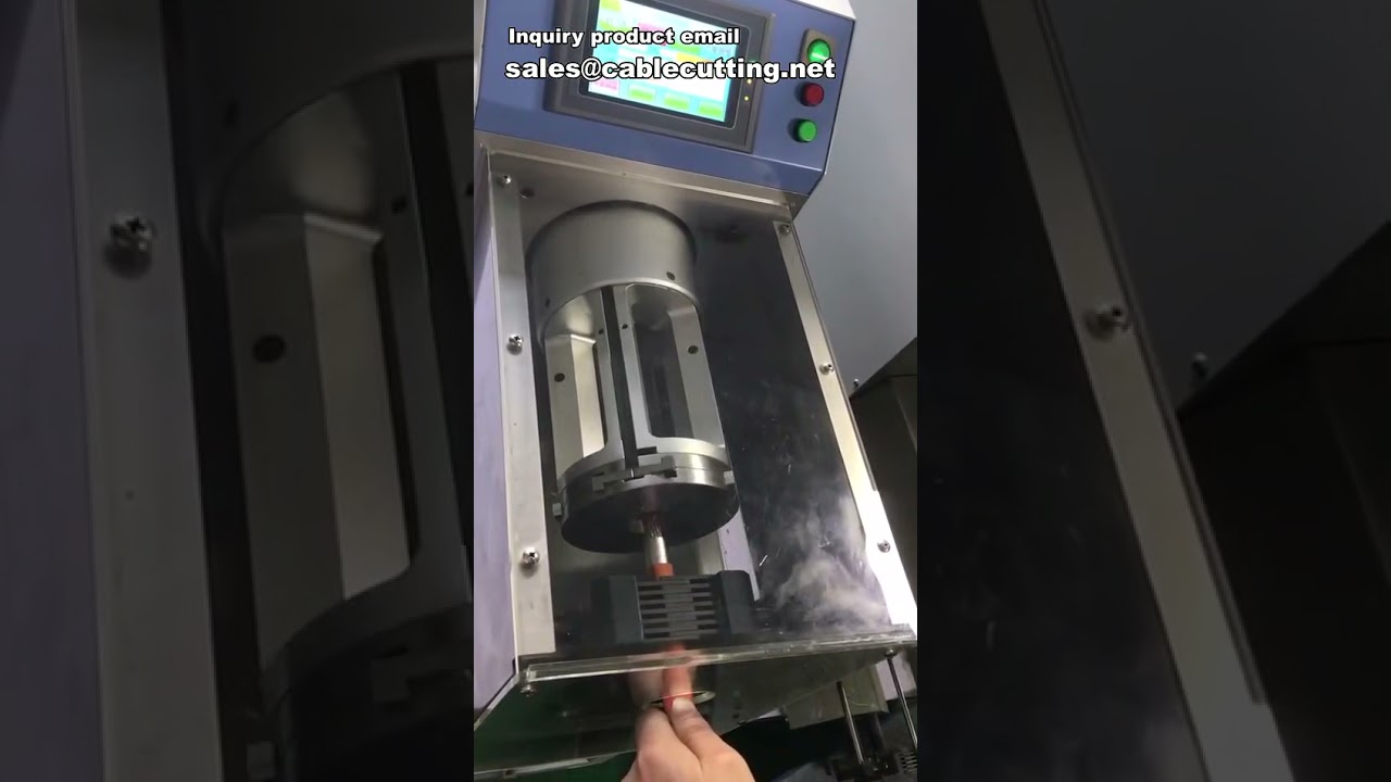 Macchina spellacavi e tagliacavi industriale | Stripper per cavi di grandi dimensioni