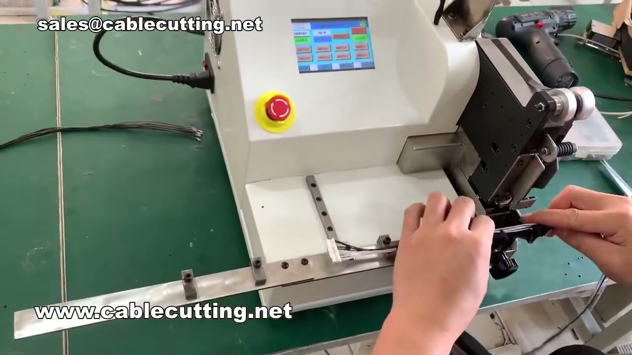 Nastratrice a Punti con Guida di Posizionamento Lunghezza per Avvolgimento Cablaggi #AutomazioneIndustriale