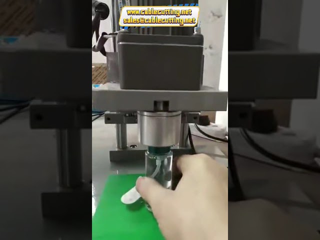 DDX 450 - Tappatrice automatica per flaconi, barattoli e lattine | Macchina sigillatrice per bottiglie di vetro e plastica